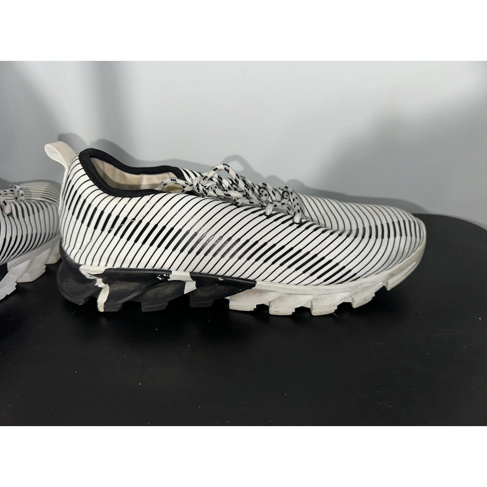 Meinianguan Athletic Shoes Men's White and Black Striped Size 11 Eur/44 - Picture 5 of 11